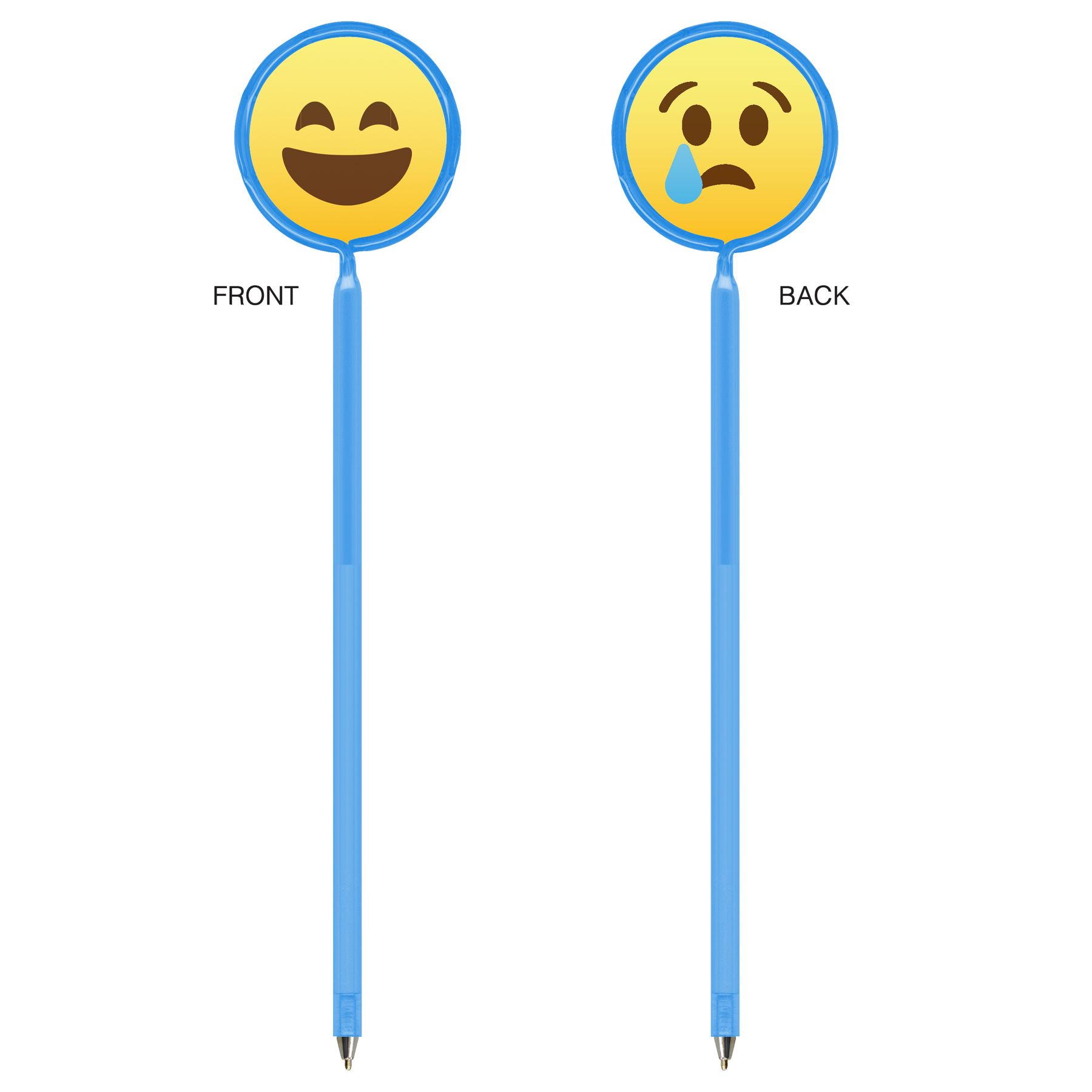 Inkbend Standard Billboard Pens W/ Emoji Laughing / Sad Stock Insert 1