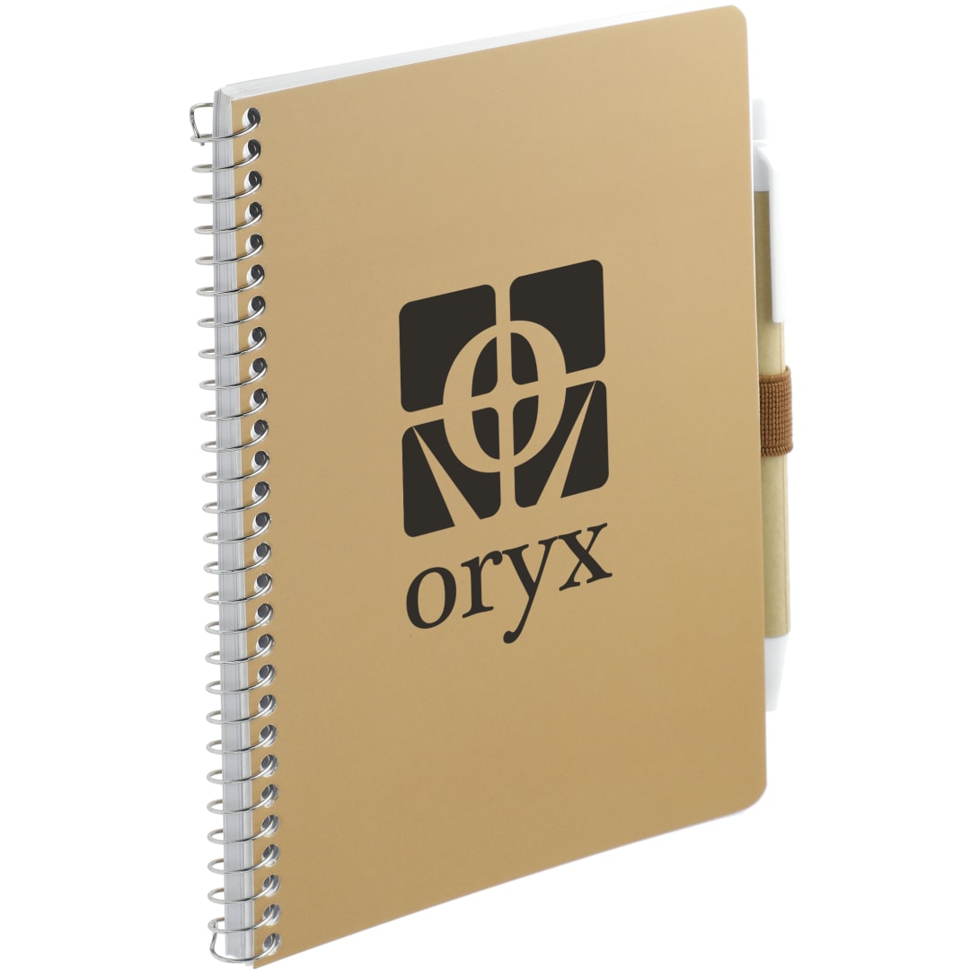 FSC® Mix 5" x 7" Spiral Notebook with Pen 11