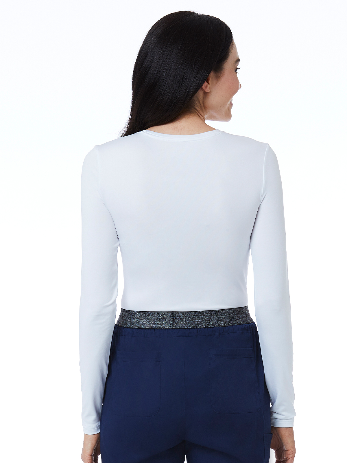 Maevn - Bestee - Women's Basic Long Sleeve Underscrub Tee 31