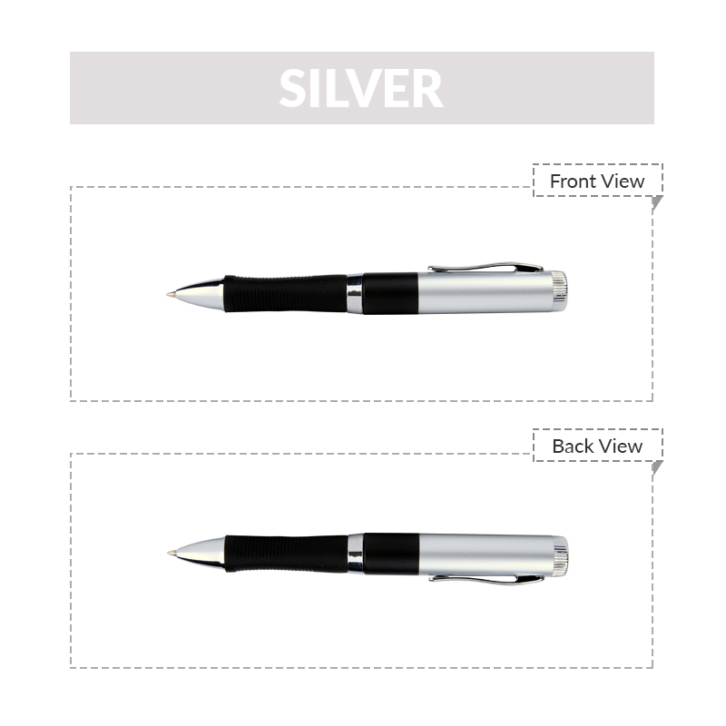 Pen USB Flash Drive with Rubberized Grip 3