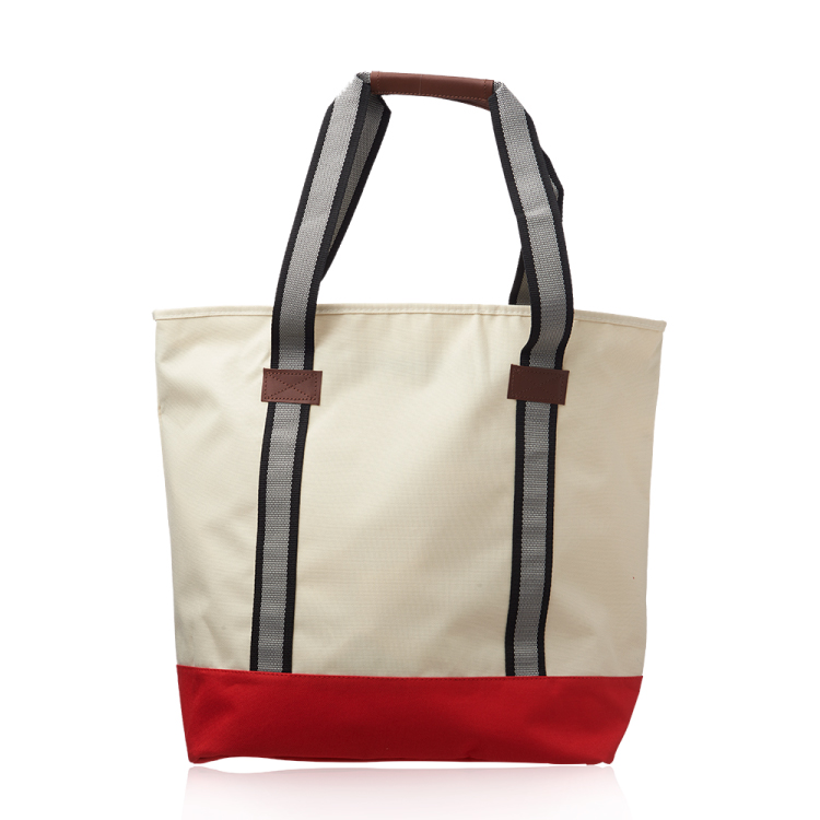 Large Sea Coast Polyester Tote Bag 4
