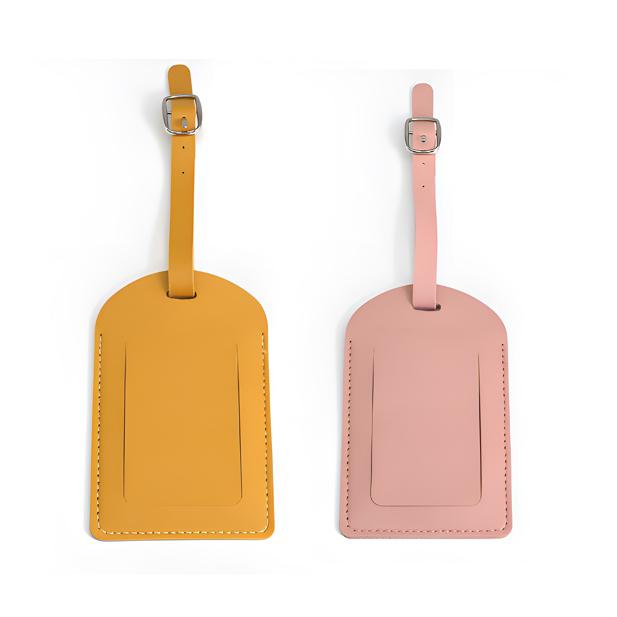 MOQ 50 PCS PU Durable Leather Luggage Name Tag 7