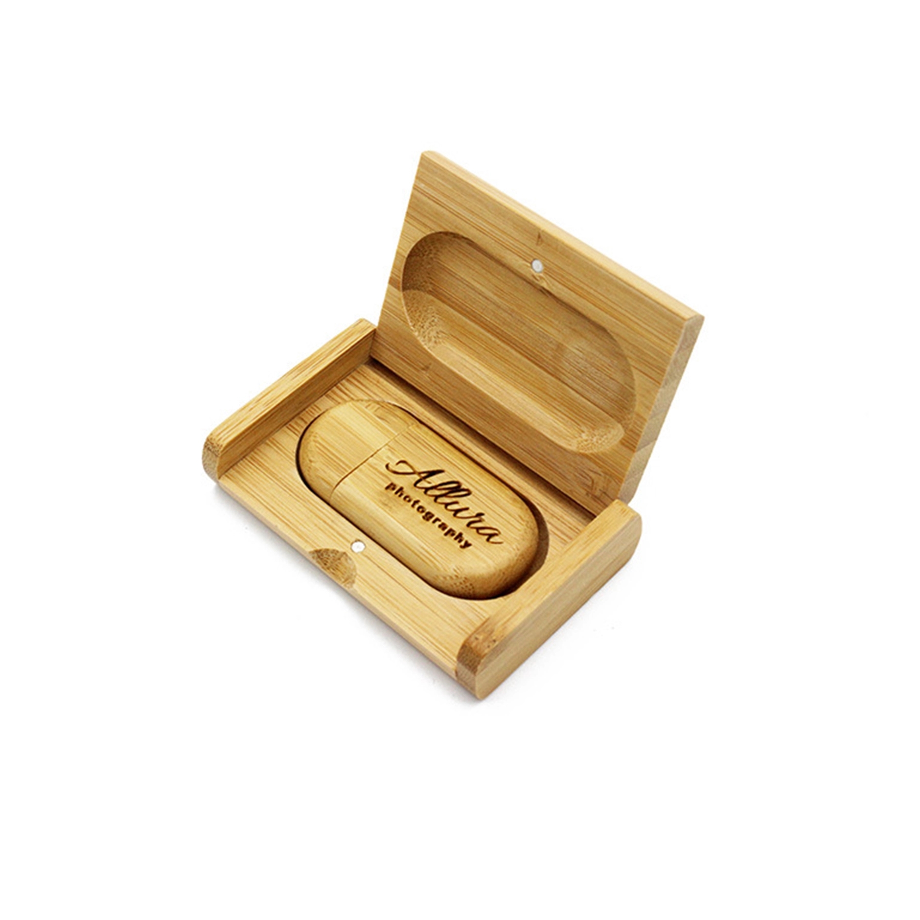 8GB Bulk Wooden USB Drives Thumb Zip Memory Stick with Box 7