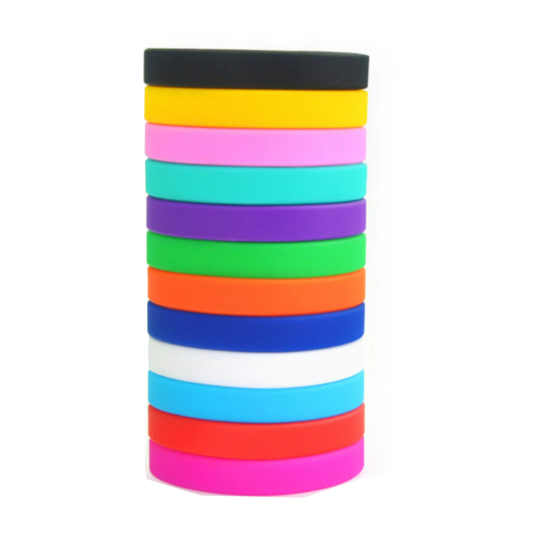 1/2" Custom Silicone Wristband 2
