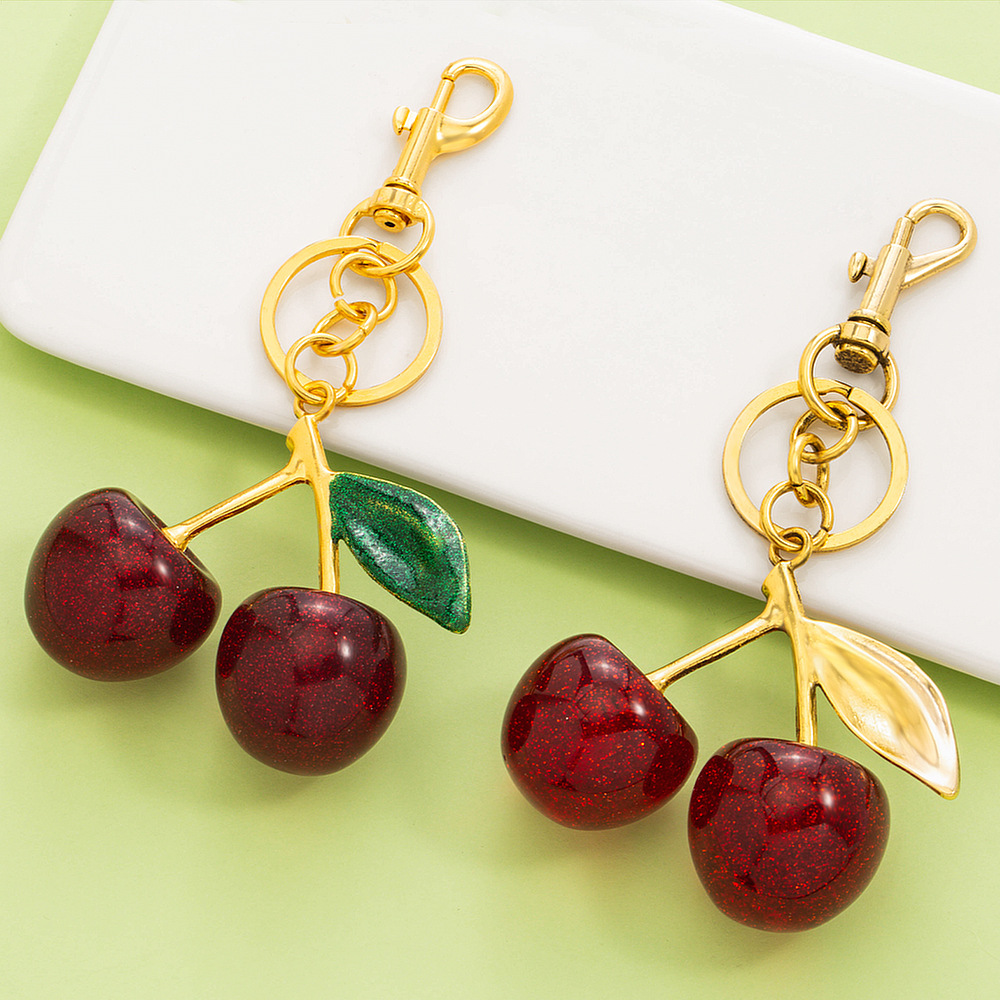 Keychain Cherry Bag Charms 11