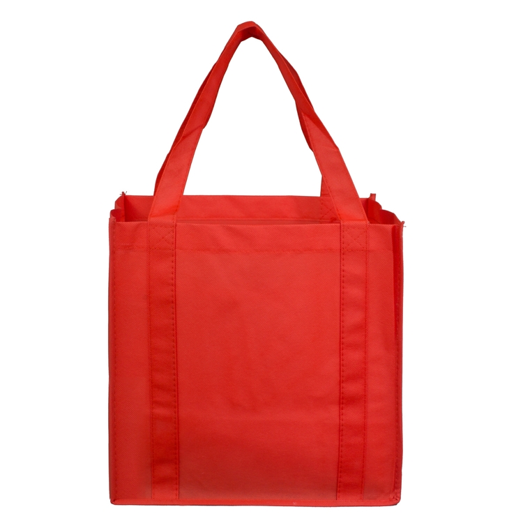 12-1/2"W x 13"H x 8"Gusset - "MEGA" Grocery Shopping Tote Bag 8