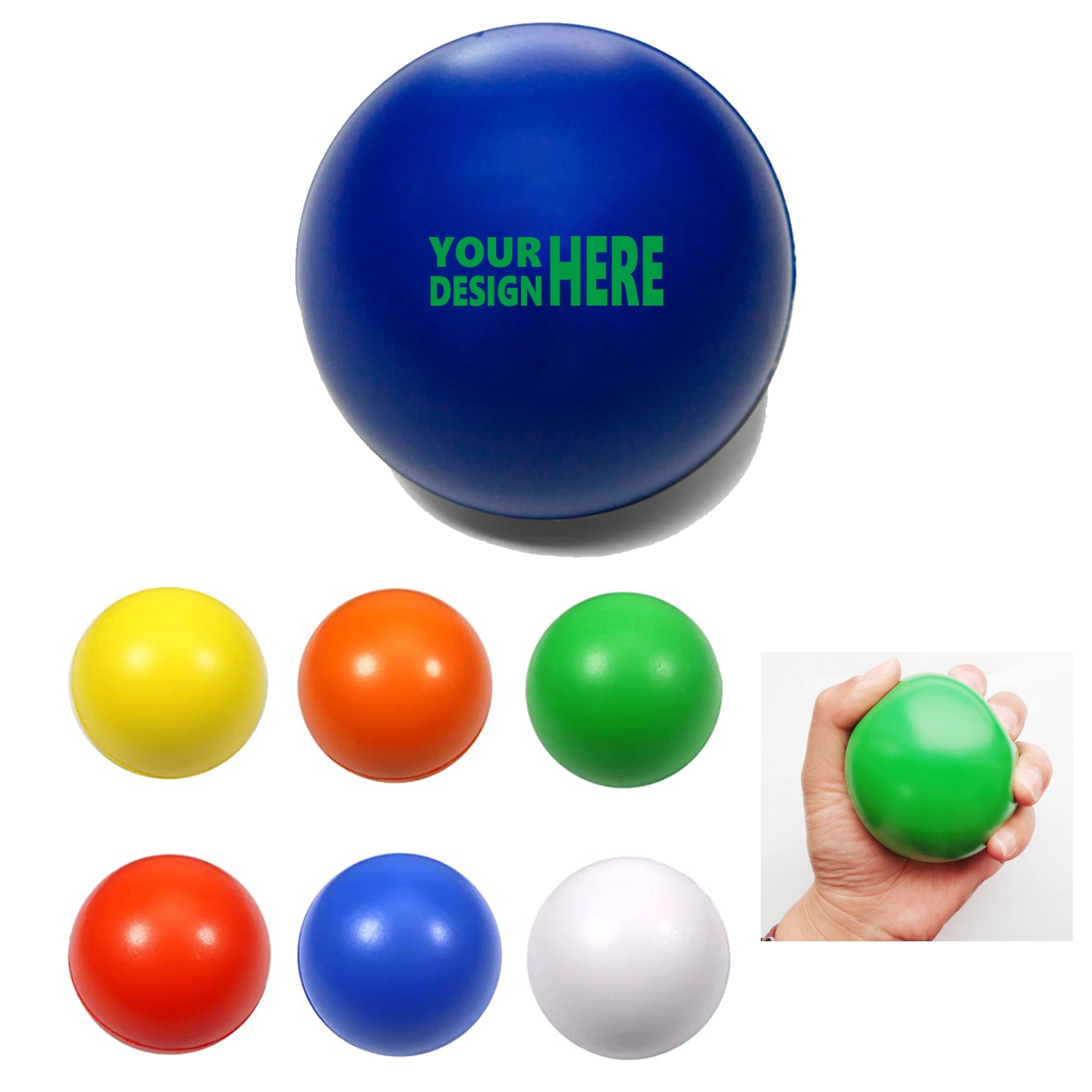 Promotional Round Stress Relievers 1