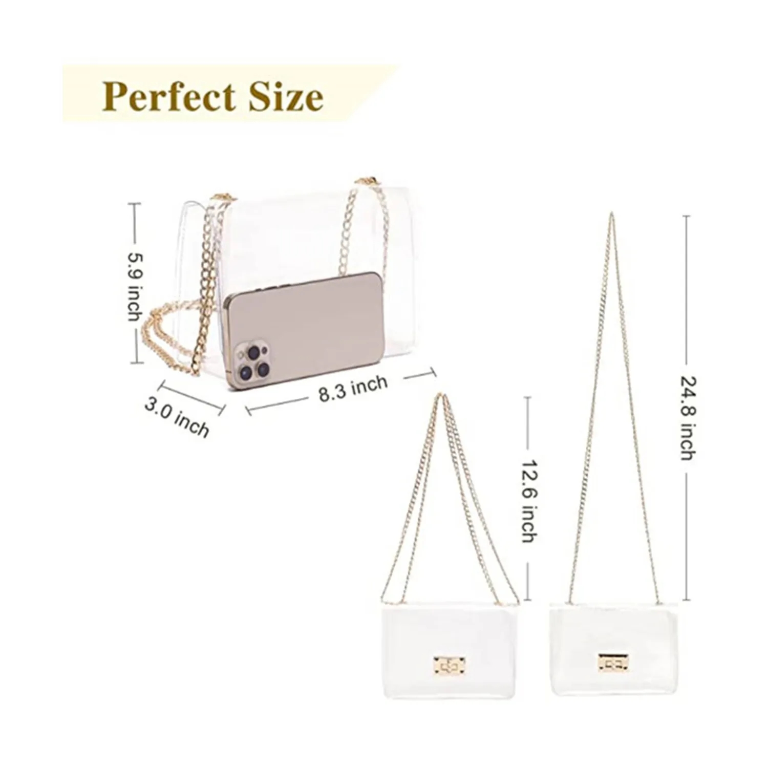 Clear Purse Gift for Women 4