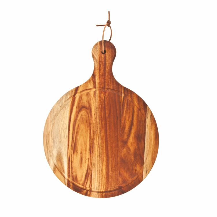 Twine Living® Acacia Wood Artisan Cheese Paddle 5