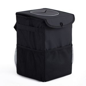 Car Hanging Trash Can 4