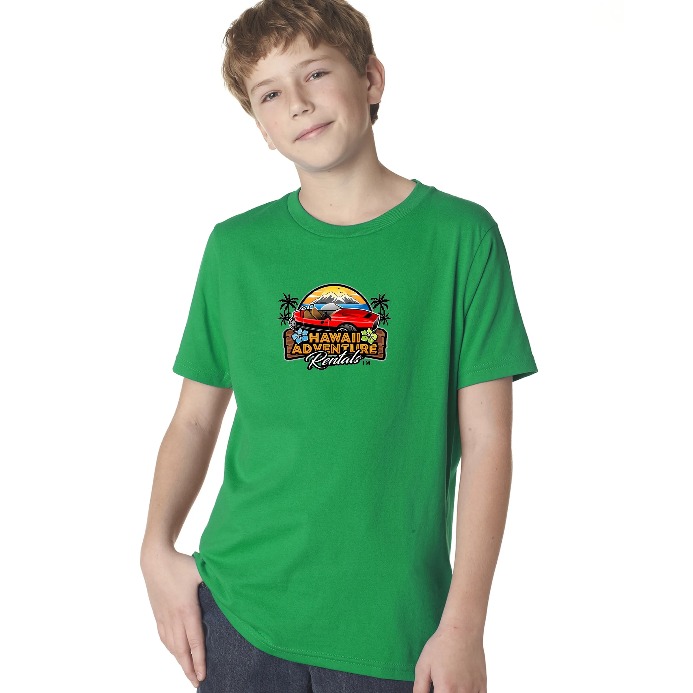 Next Level Youth Boys' Cotton Crew 25