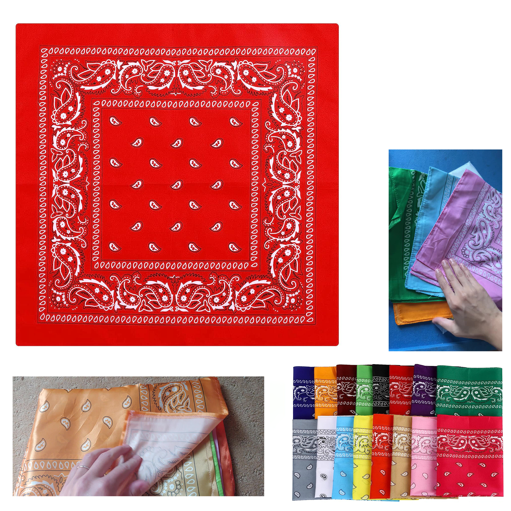 Custom Muti-function Polyester Bandana MOQ 100 3
