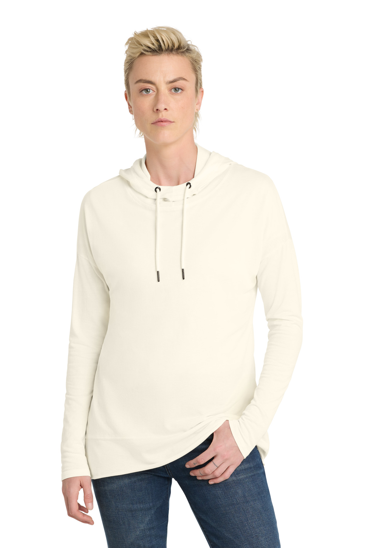 District Women's Featherweight French Terry Hoodie DT671 26