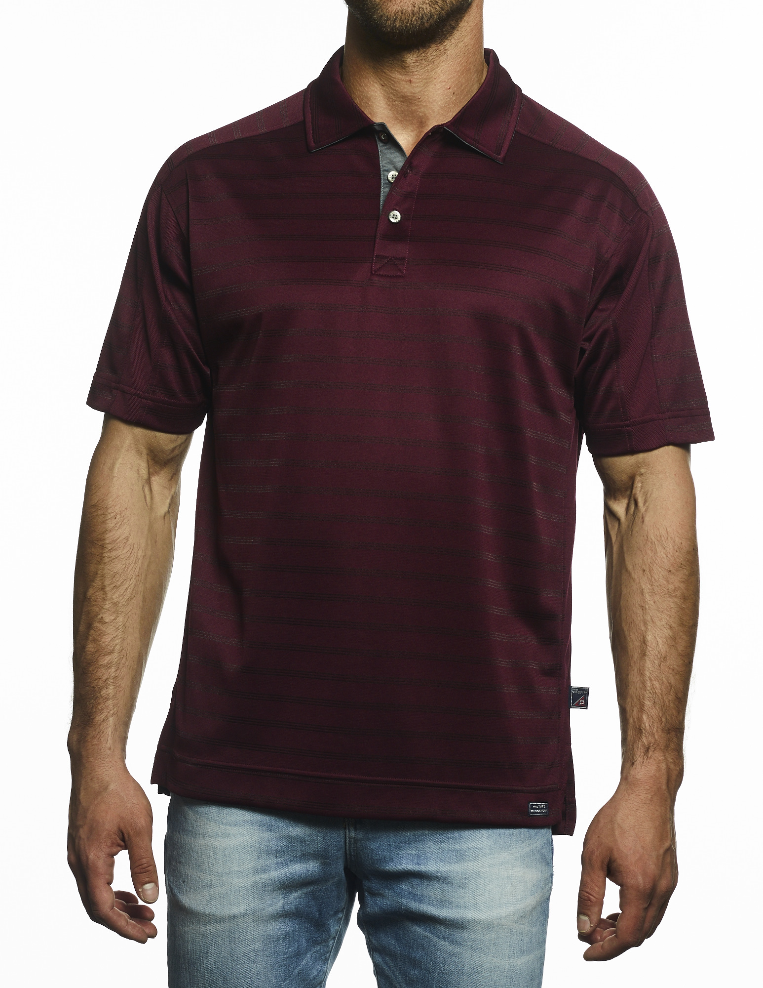 Men's Paradigm Engineer Track Knit Polo Shirt 2