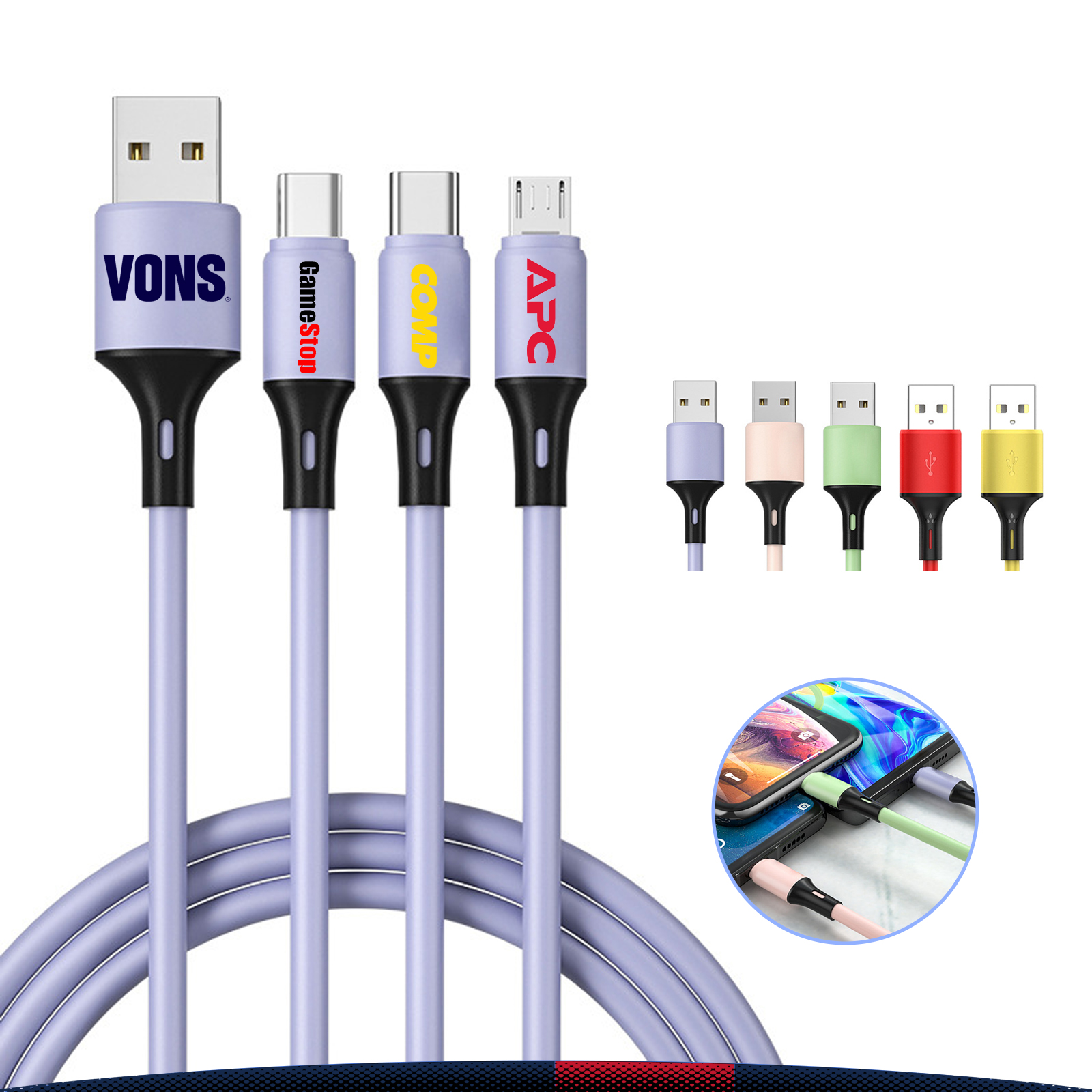 Nio 3in1 Charging Cable 7