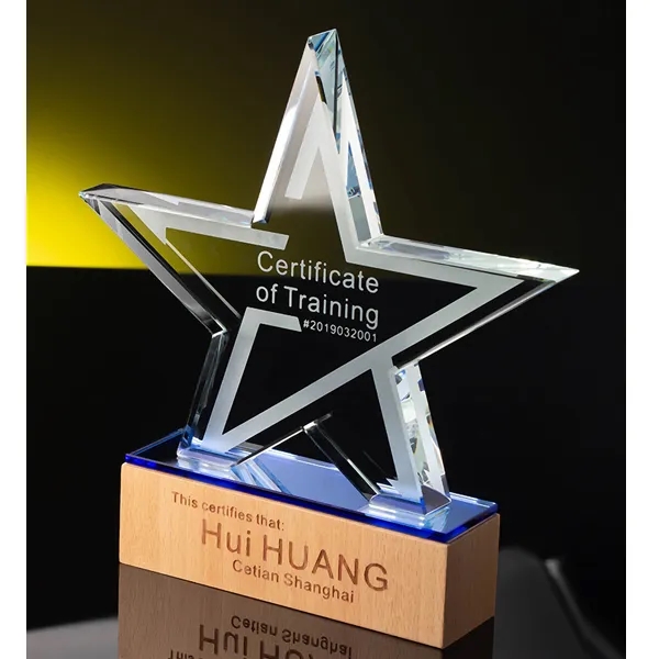 STAR WOODEN CRYSTAL AWARDS 8