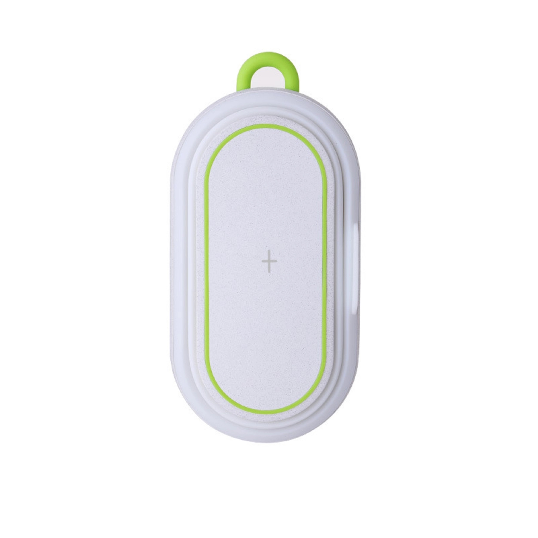 LED Foldable Qi Fast Wireless Charger with 5000mA Power Bank 2