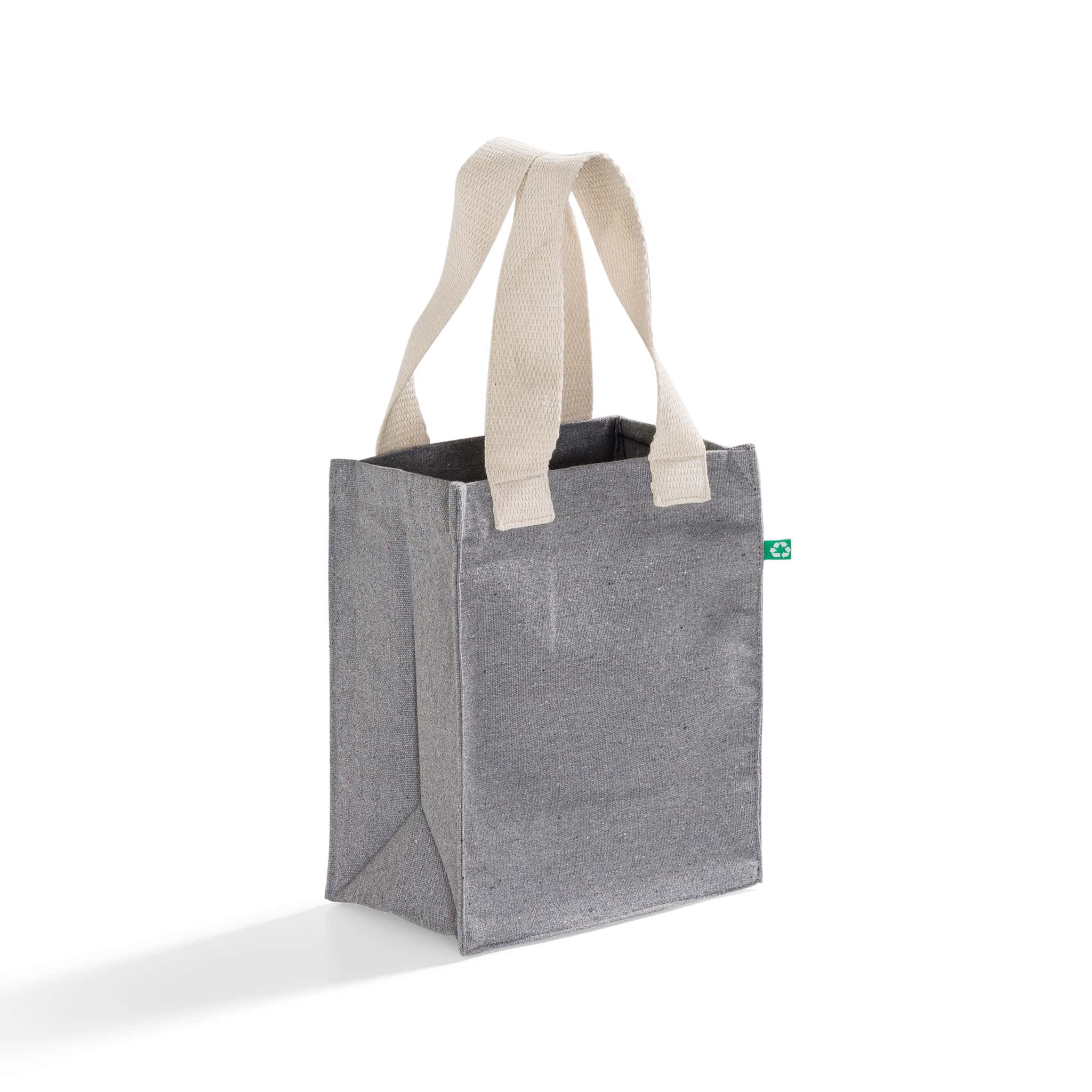 Recycled Canvas Trendy Book Tote Bag 11