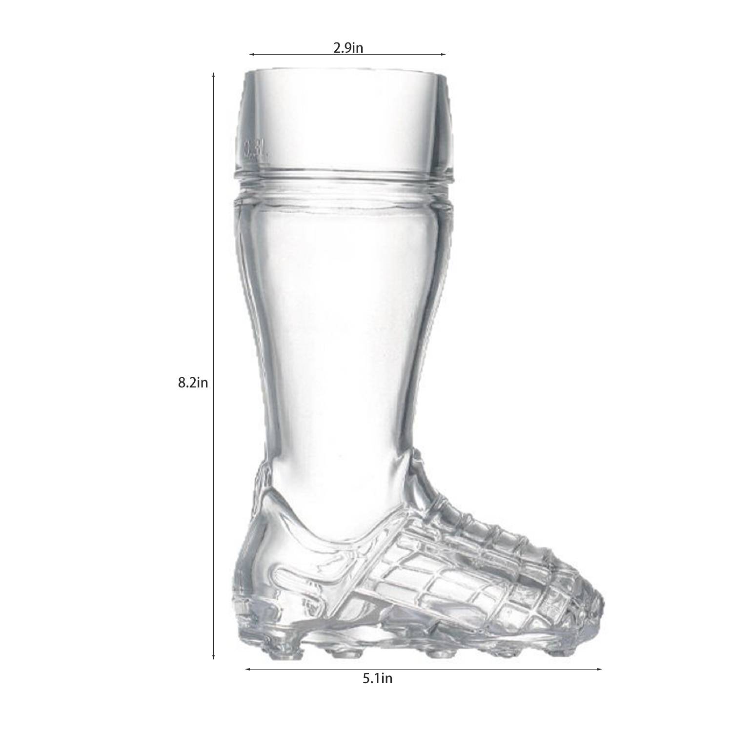 18oz Boot Beer Glasses 4
