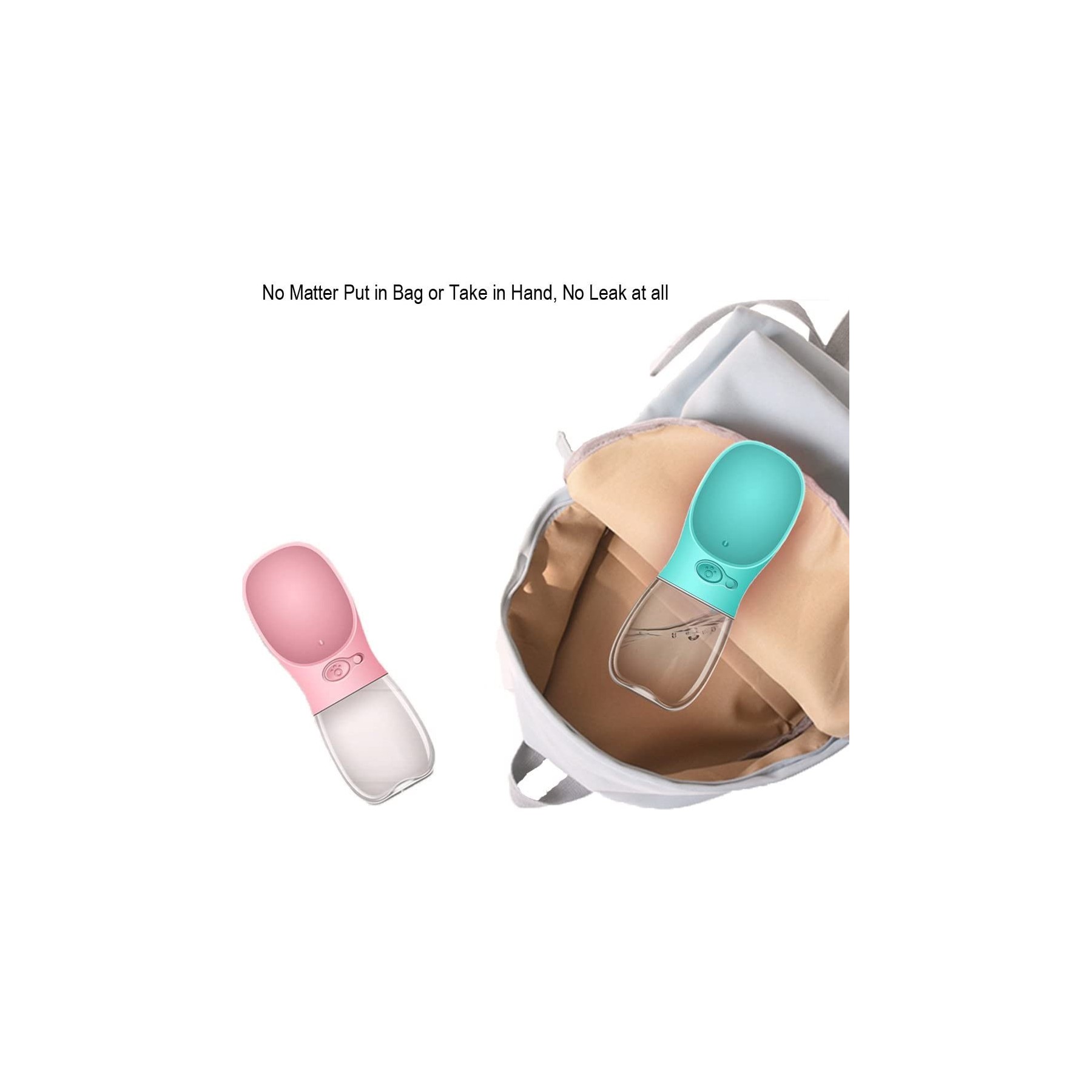 12OZ Leak Proof Portable Pet Dog Water Bottle 4