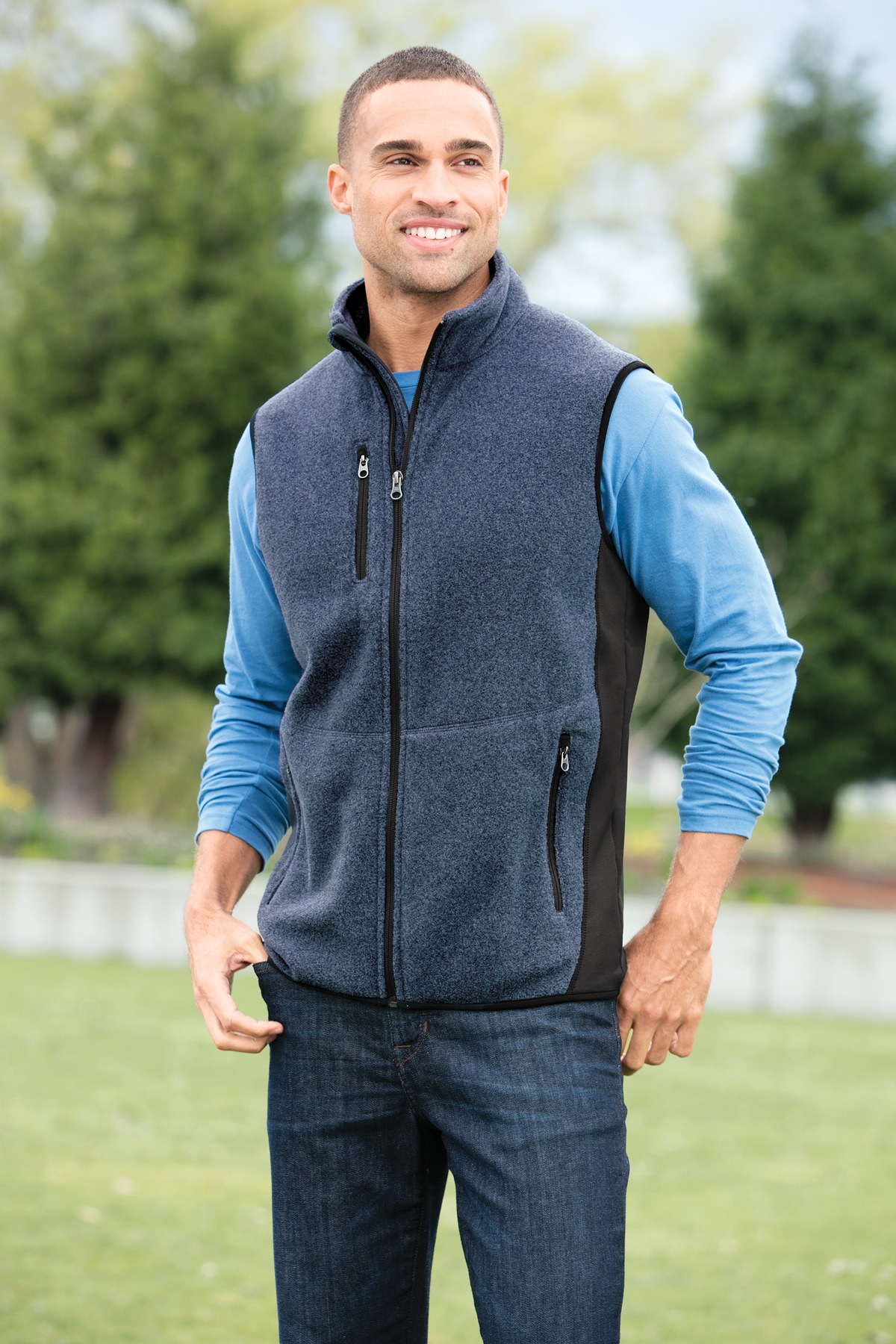 R-Tek Pro Fleece Full-Zip Vest