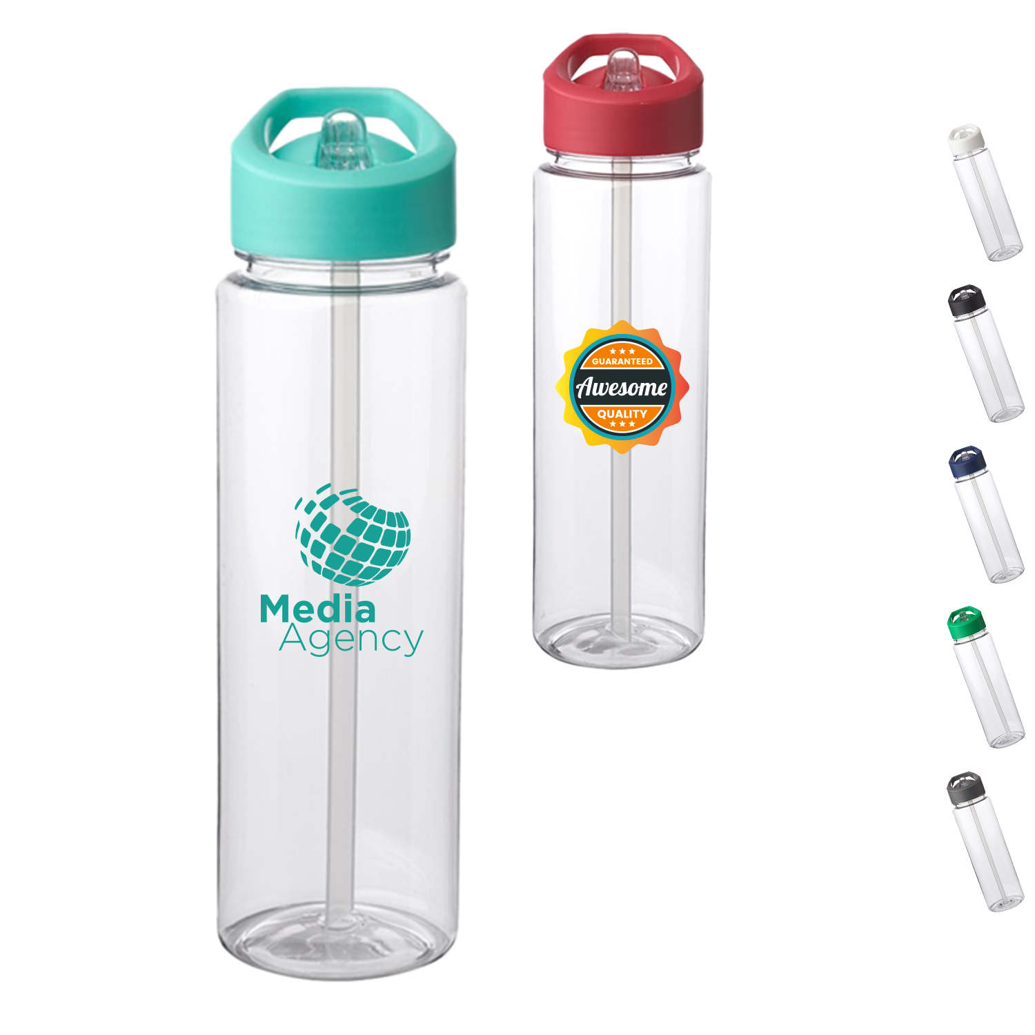 Plastic Water Bottles with Carrying Handle 2