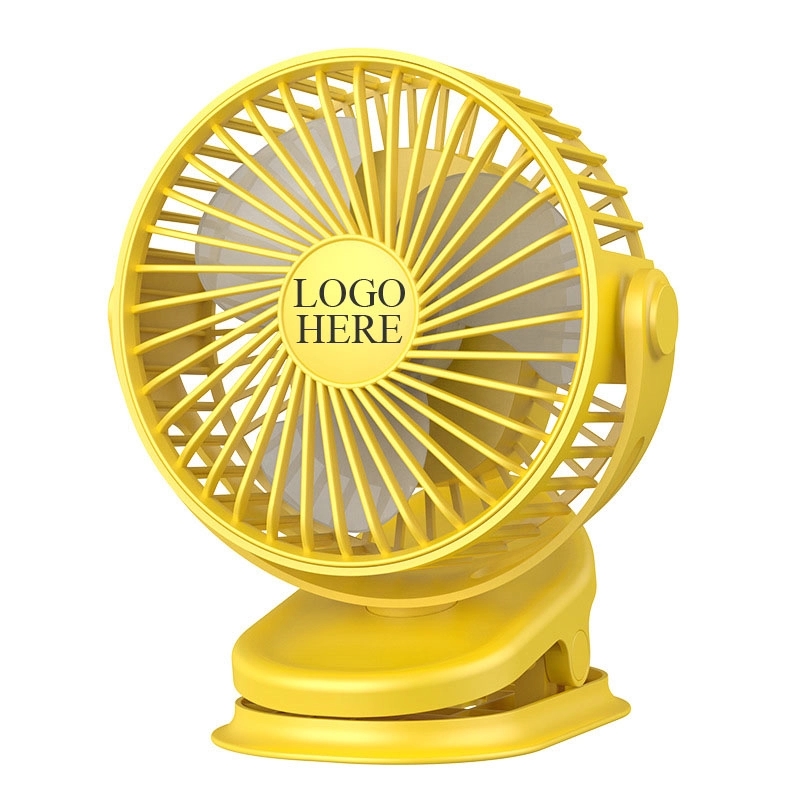 Rechargeable Electric Desk Fan with Clip 3