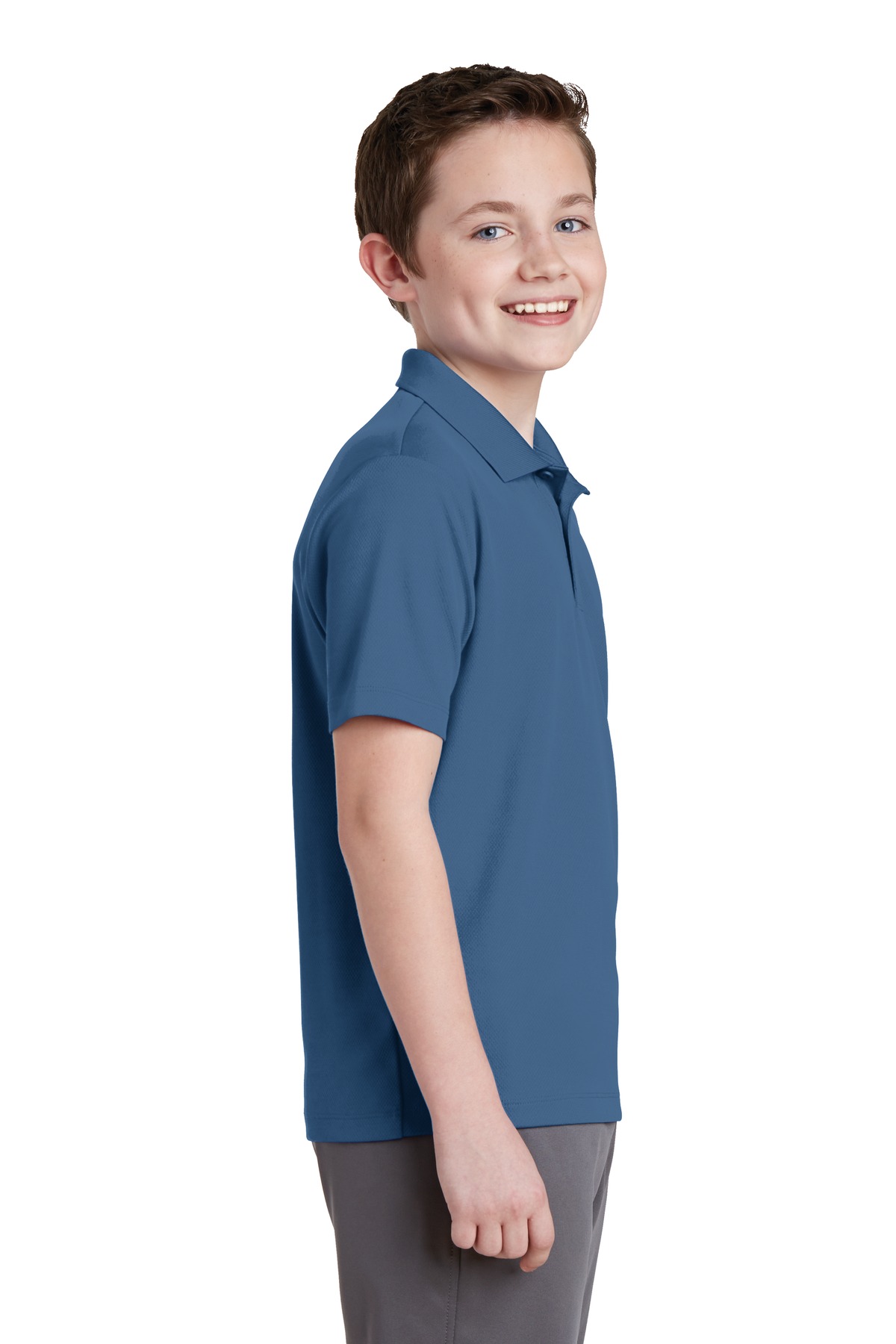 Sport-Tek® Youth PosiCharge RacerMesh Polo 34