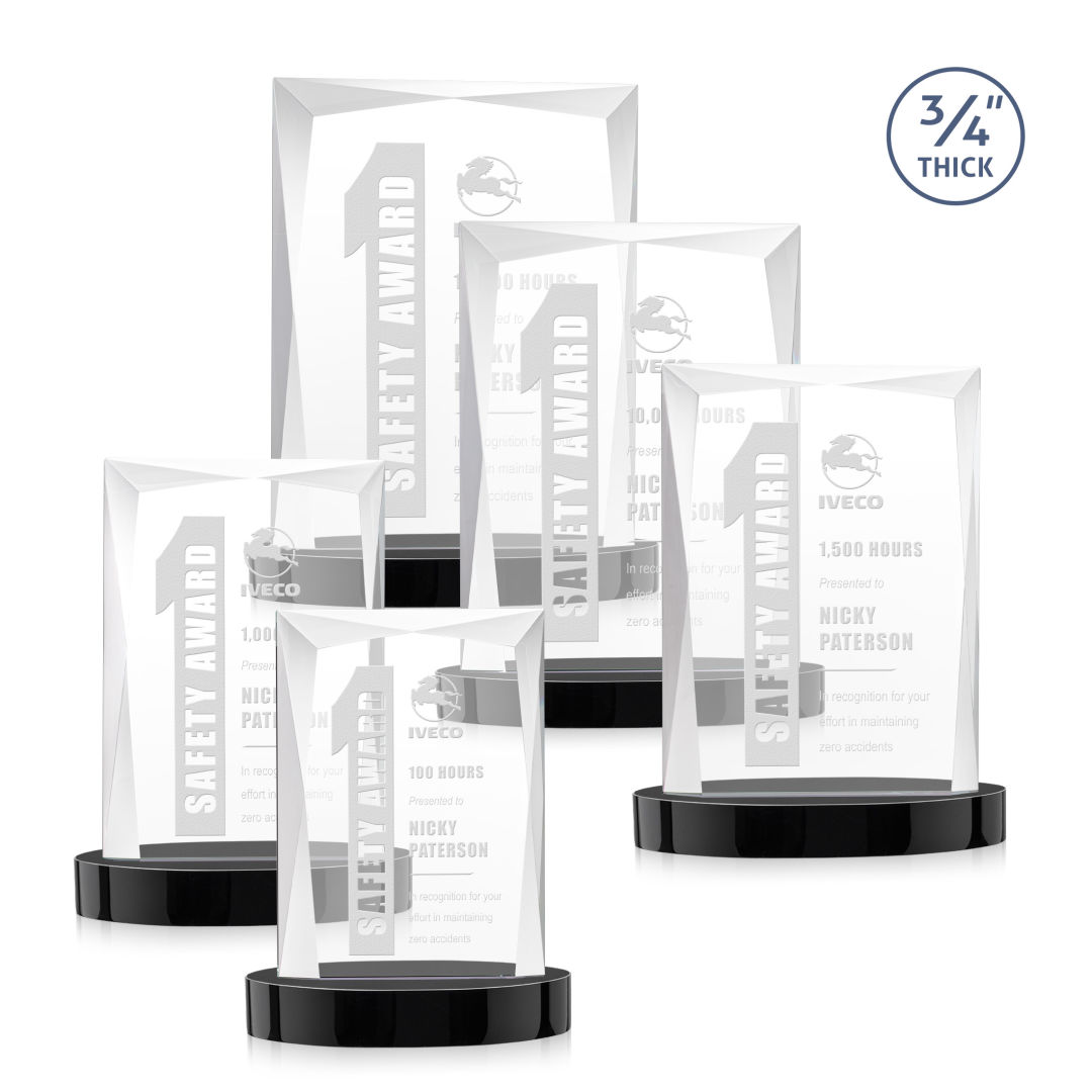 Messina Award on Alberton Base - Black