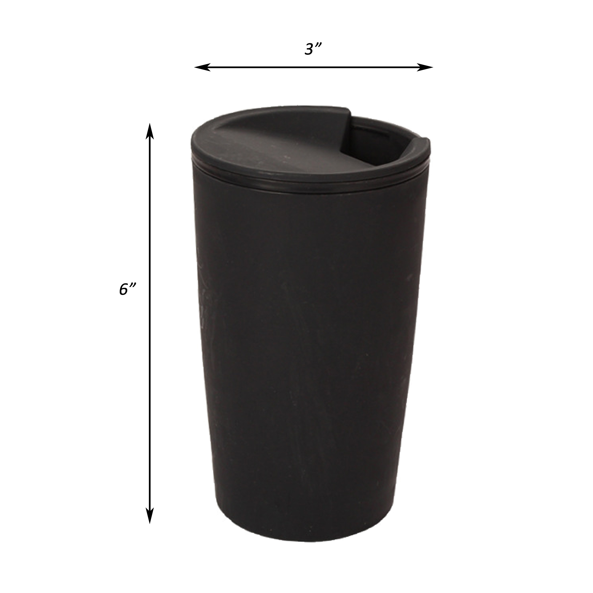 16oz Eco Wheat Straw Water Cups 3