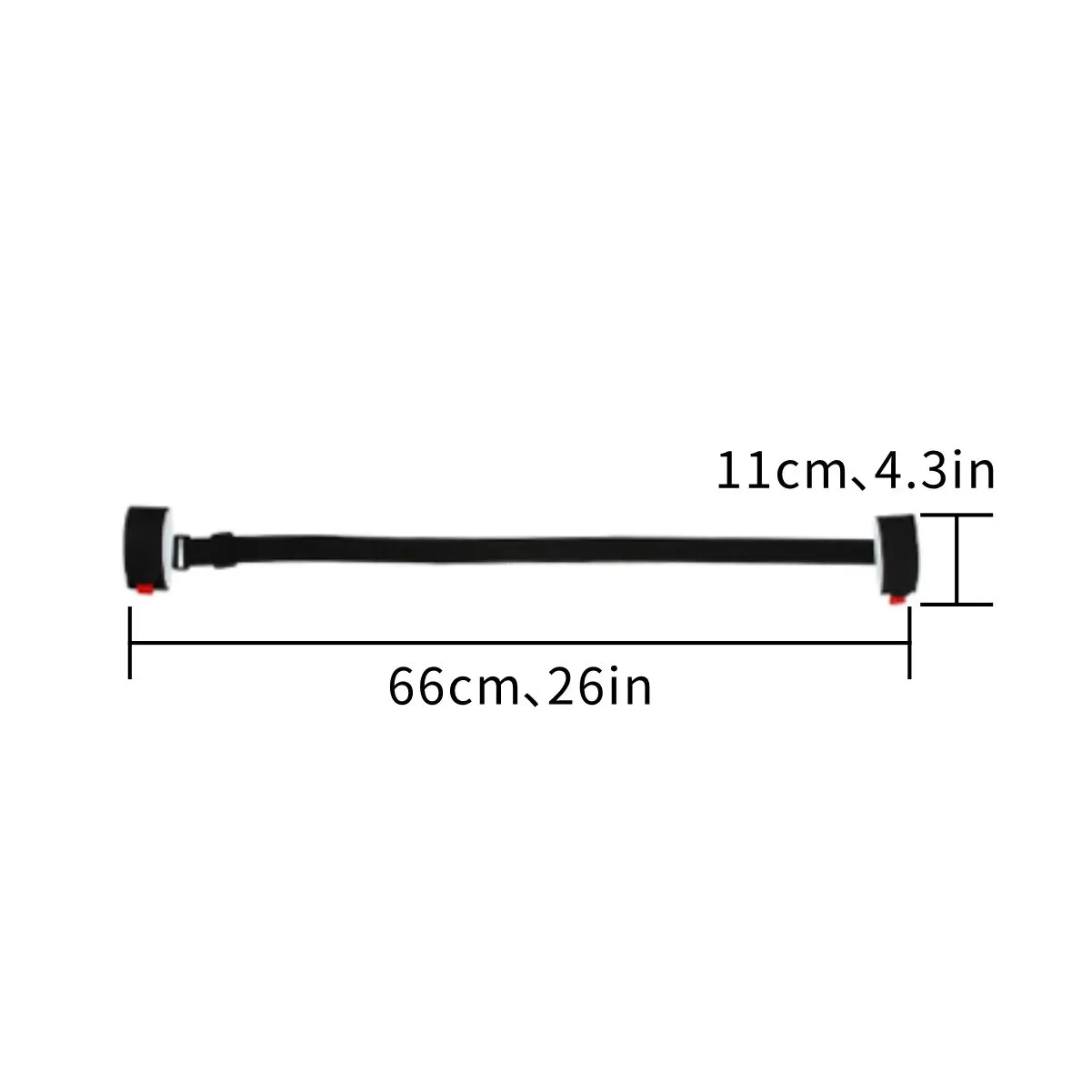 Adjustable Ski Carrier Straps With Padded Wraps 6