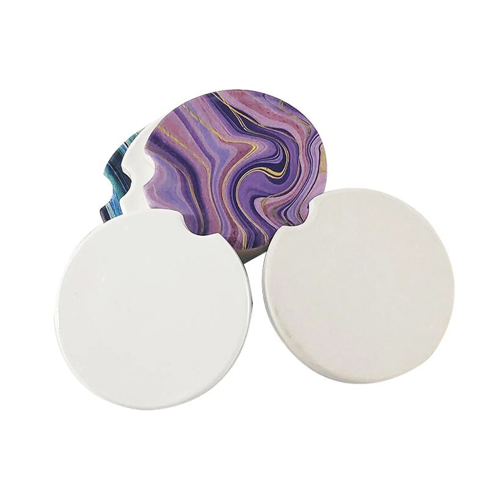Absorbent Stone Car Coaster MOQ50 2