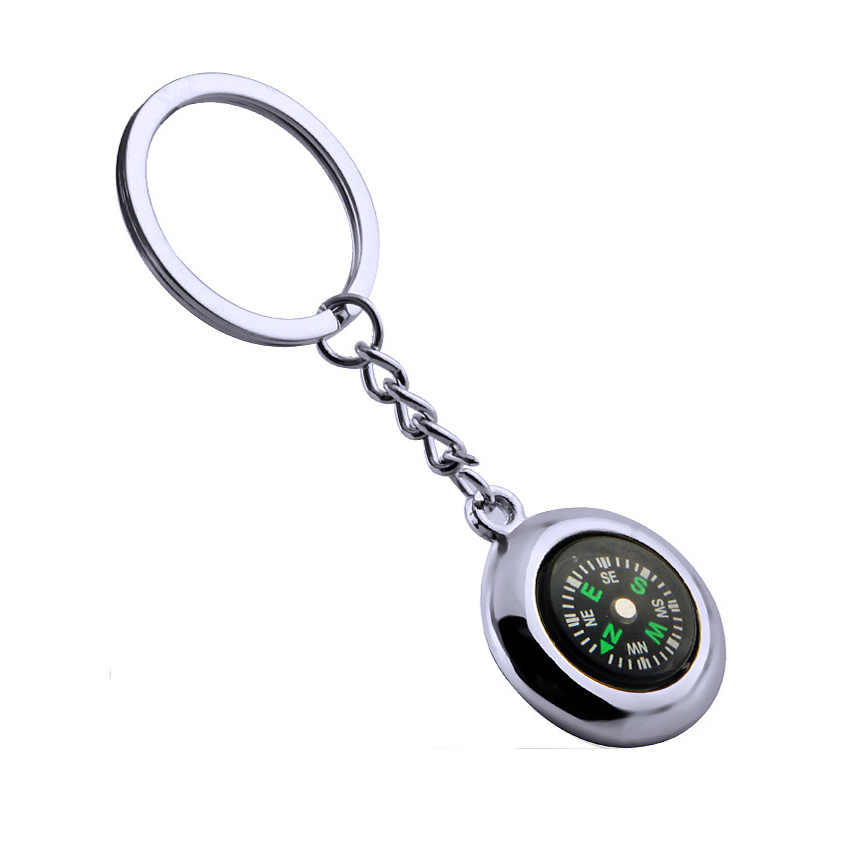 2 in 1 Metal Key Chain and Compass 6