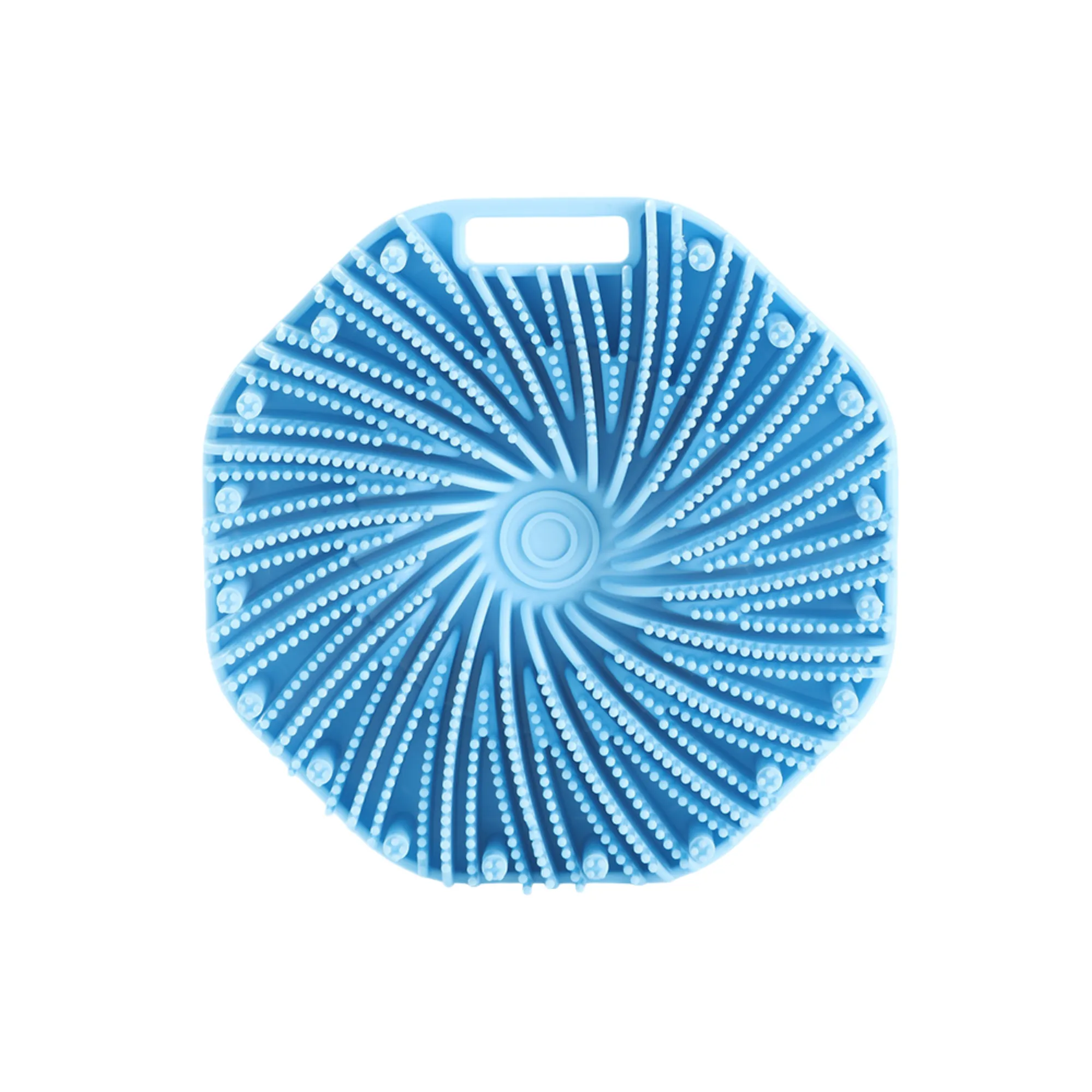 Polygonal Gentle Silicone Bath Brush 7
