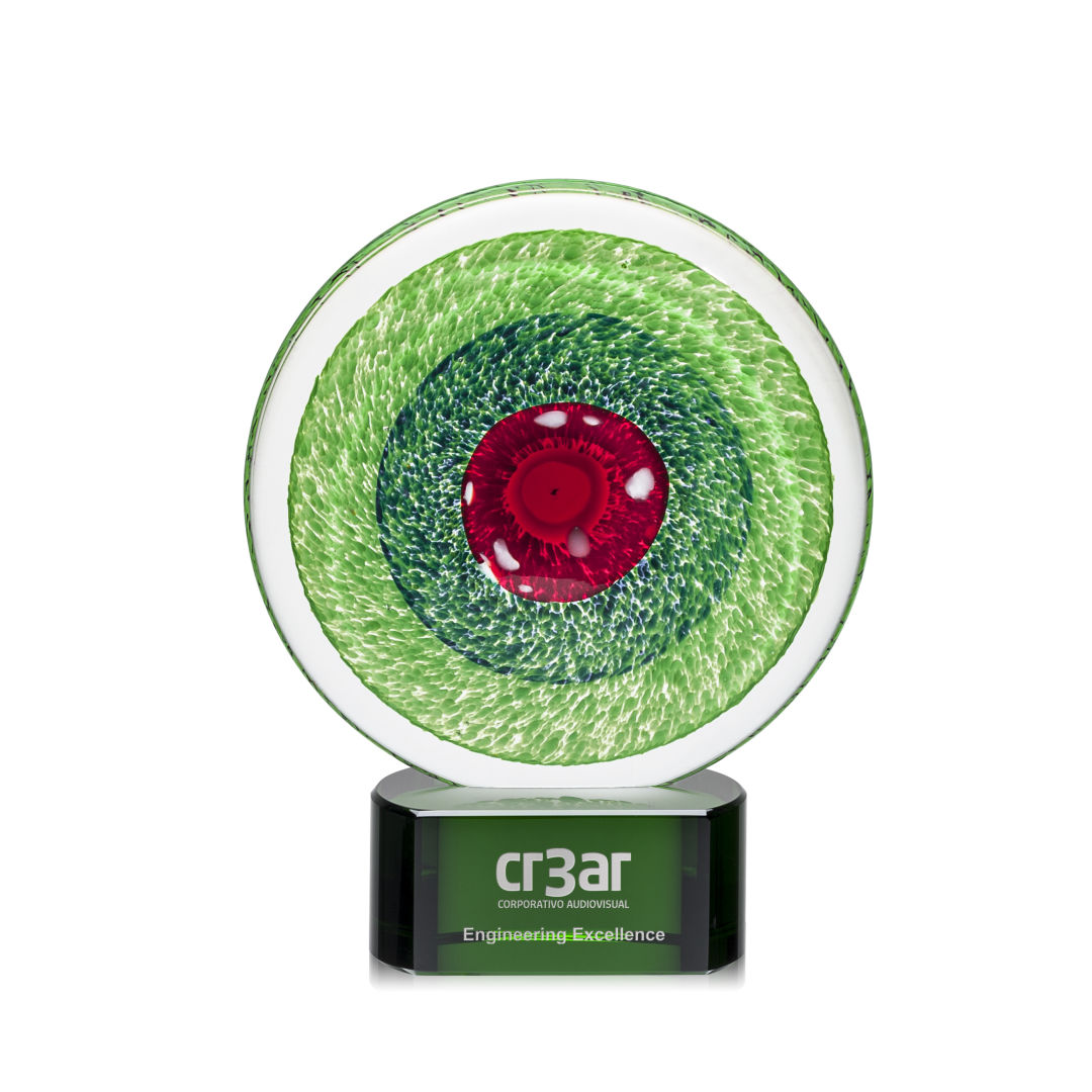 On Target Award on Green Base