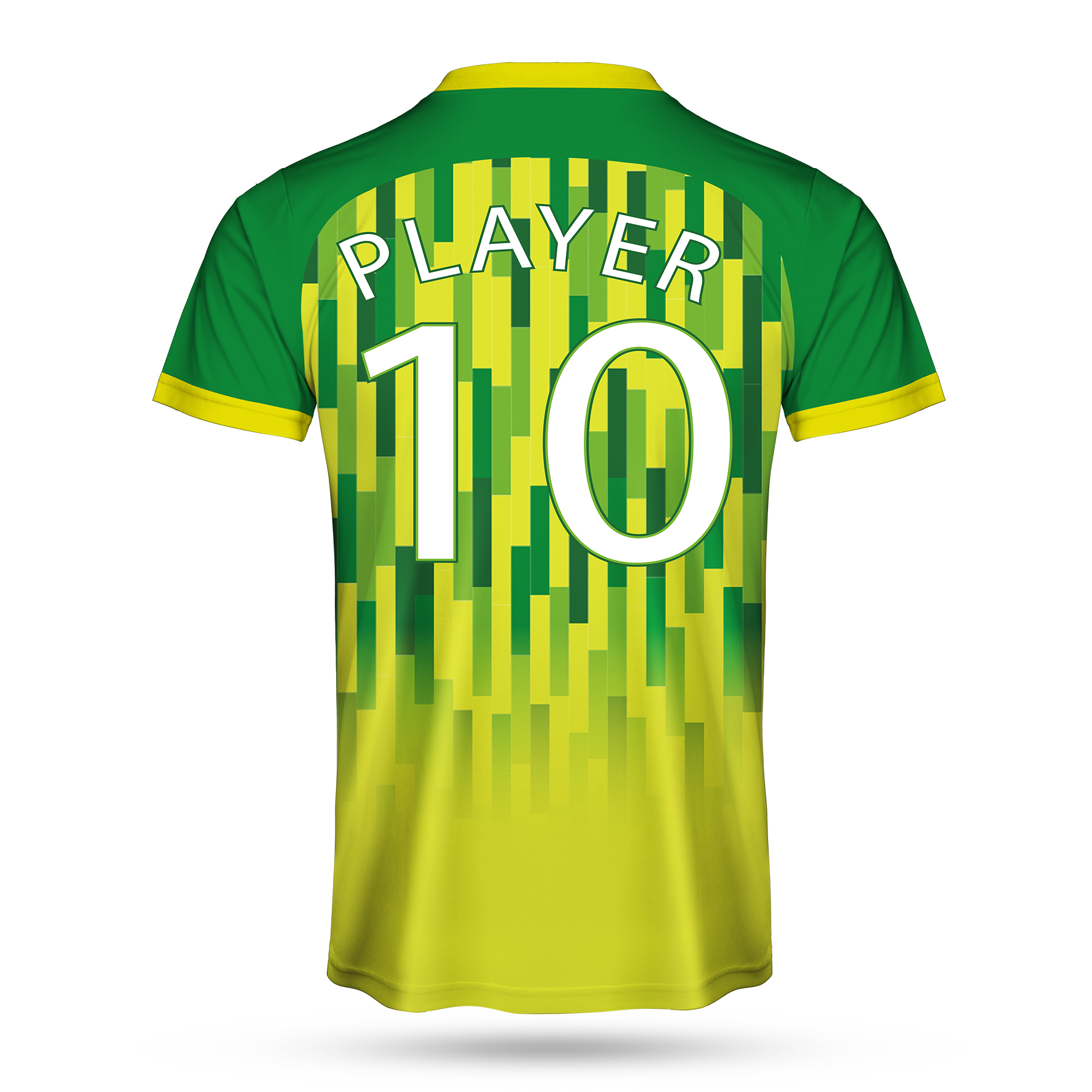 Custom Performance Personalized Rib Neck Soccer Jersey (Full Color Dye Sublimated) 5