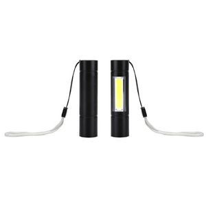 Portable Mini LED Flashlight With Side Light And Strobe Function 11