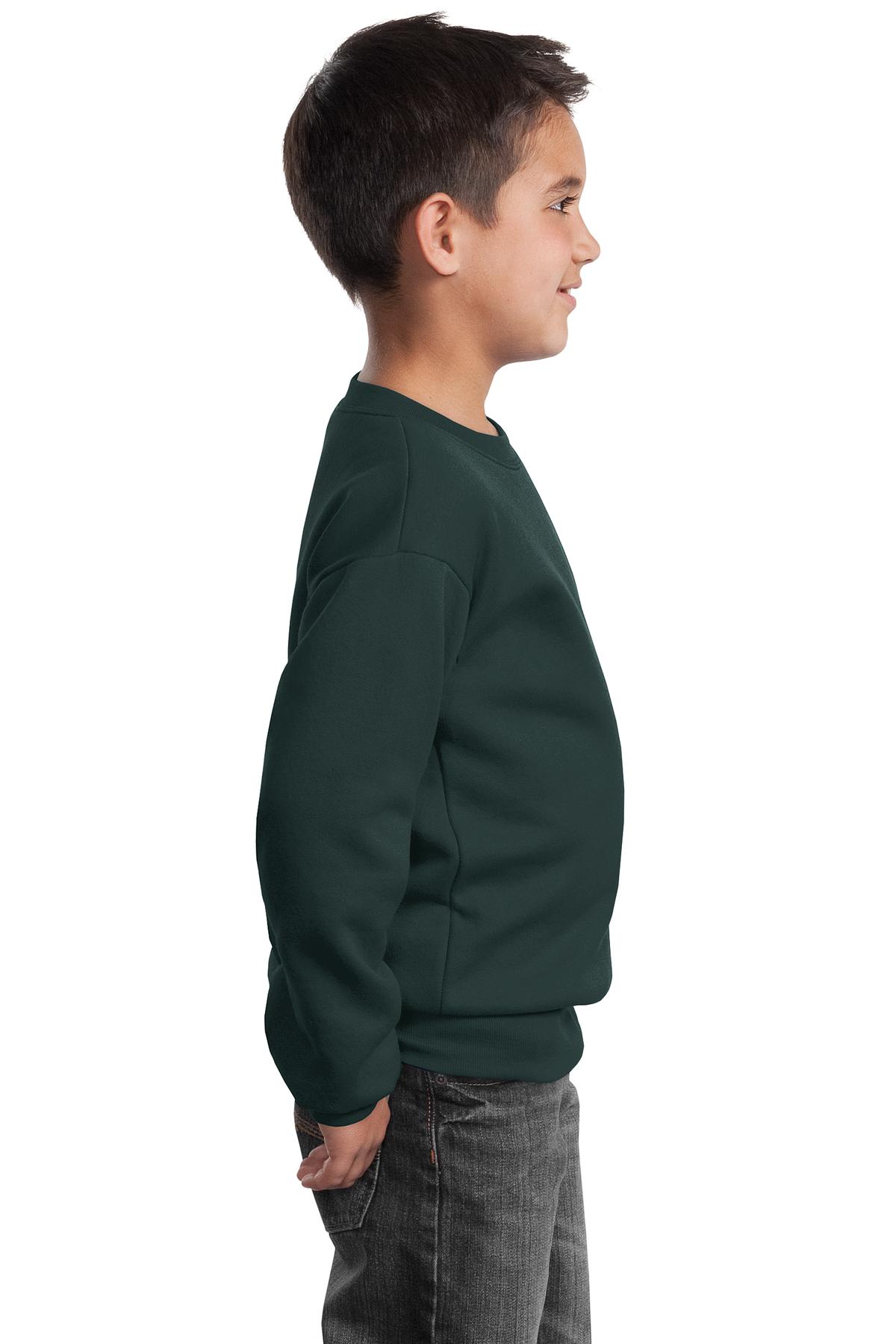 Port & Company® Youth Core Fleece Crewneck Sweatshirt 15