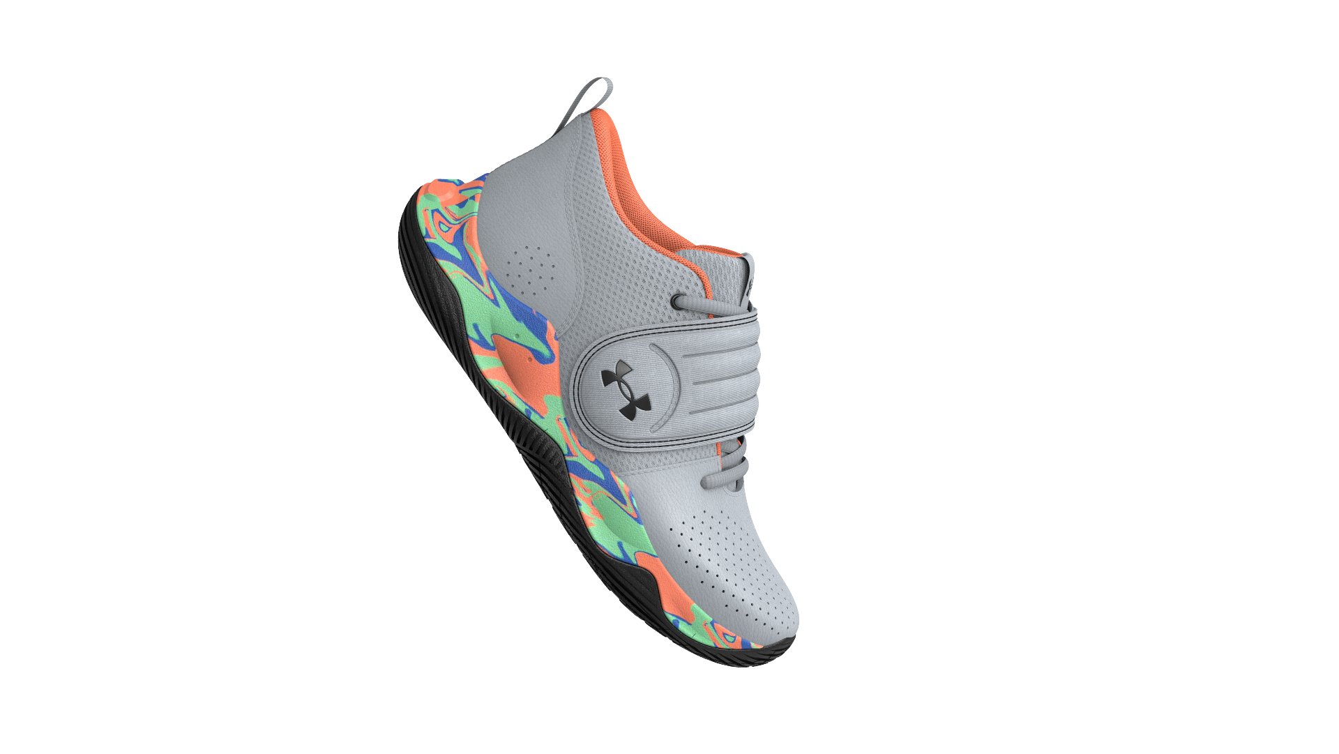 UA Zone BB Pre-School Basketball Shoes 5