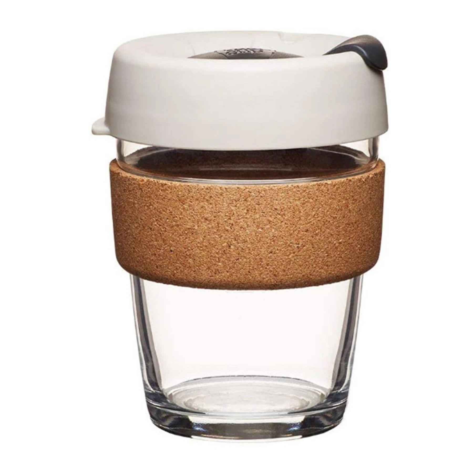 12oz Coffee Toughened Glass Cup 2