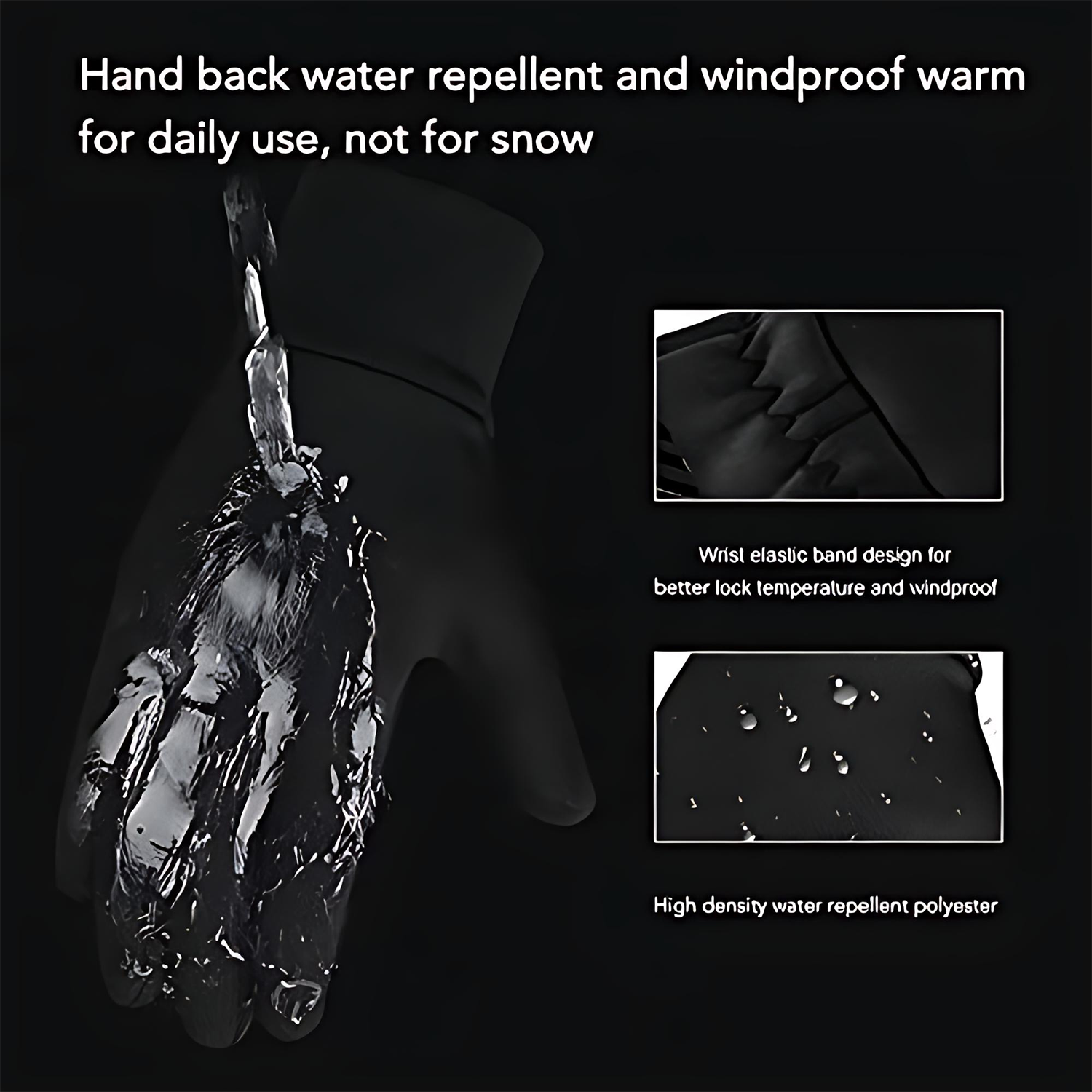 Waterproof Anti-Slip Touchscreen Cycling Gloves 1