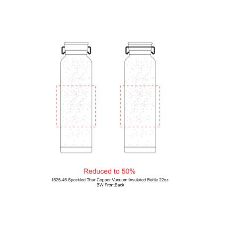 Speckled Thor Copper Vacuum Insulated Bottle 22oz 79