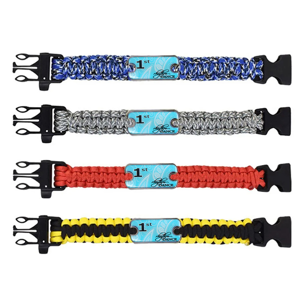 Custom Paracord Survival Bracelets 6