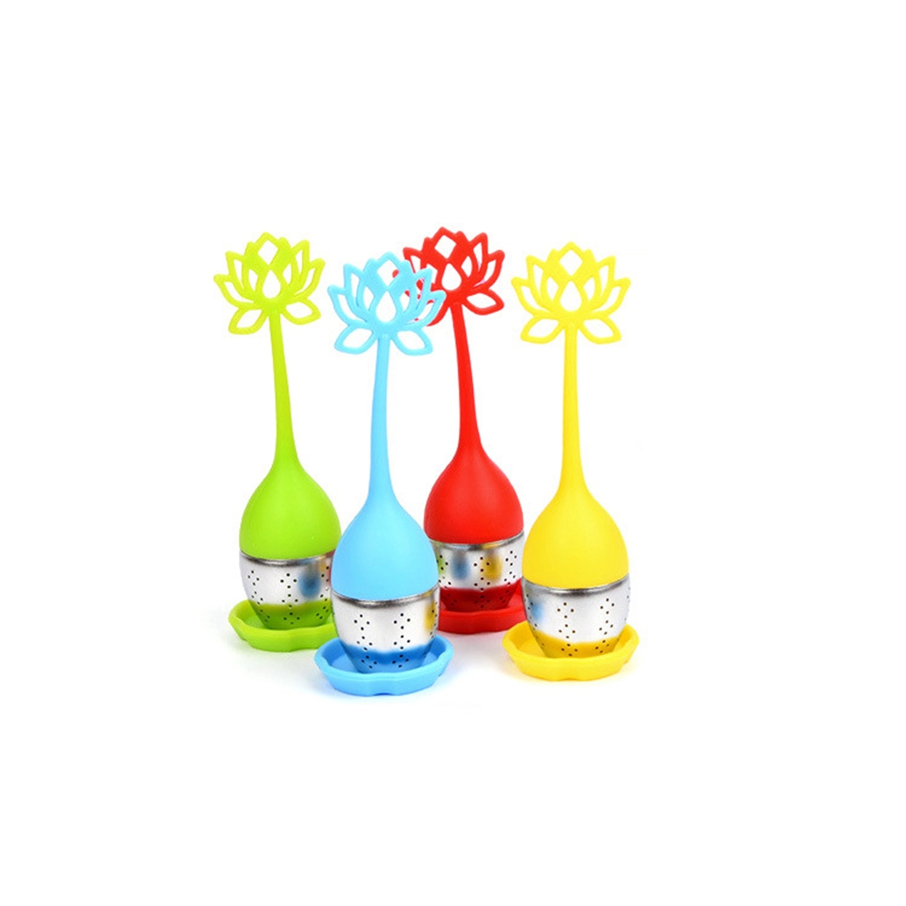 Flower Shape Silicone Tea Infuser 8