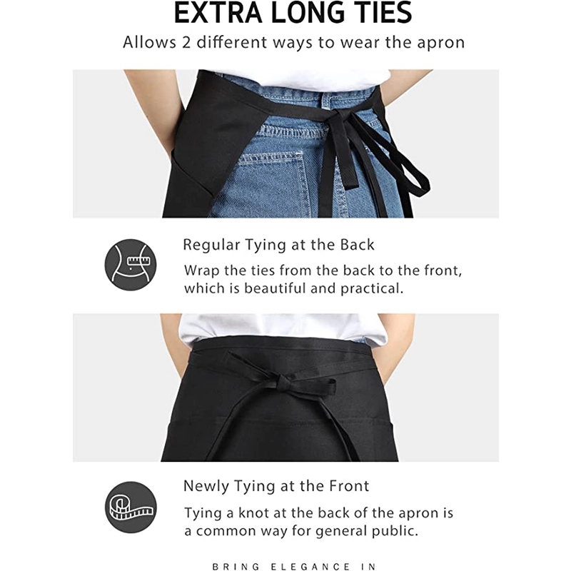 Server Aprons With 3 Pockets 4