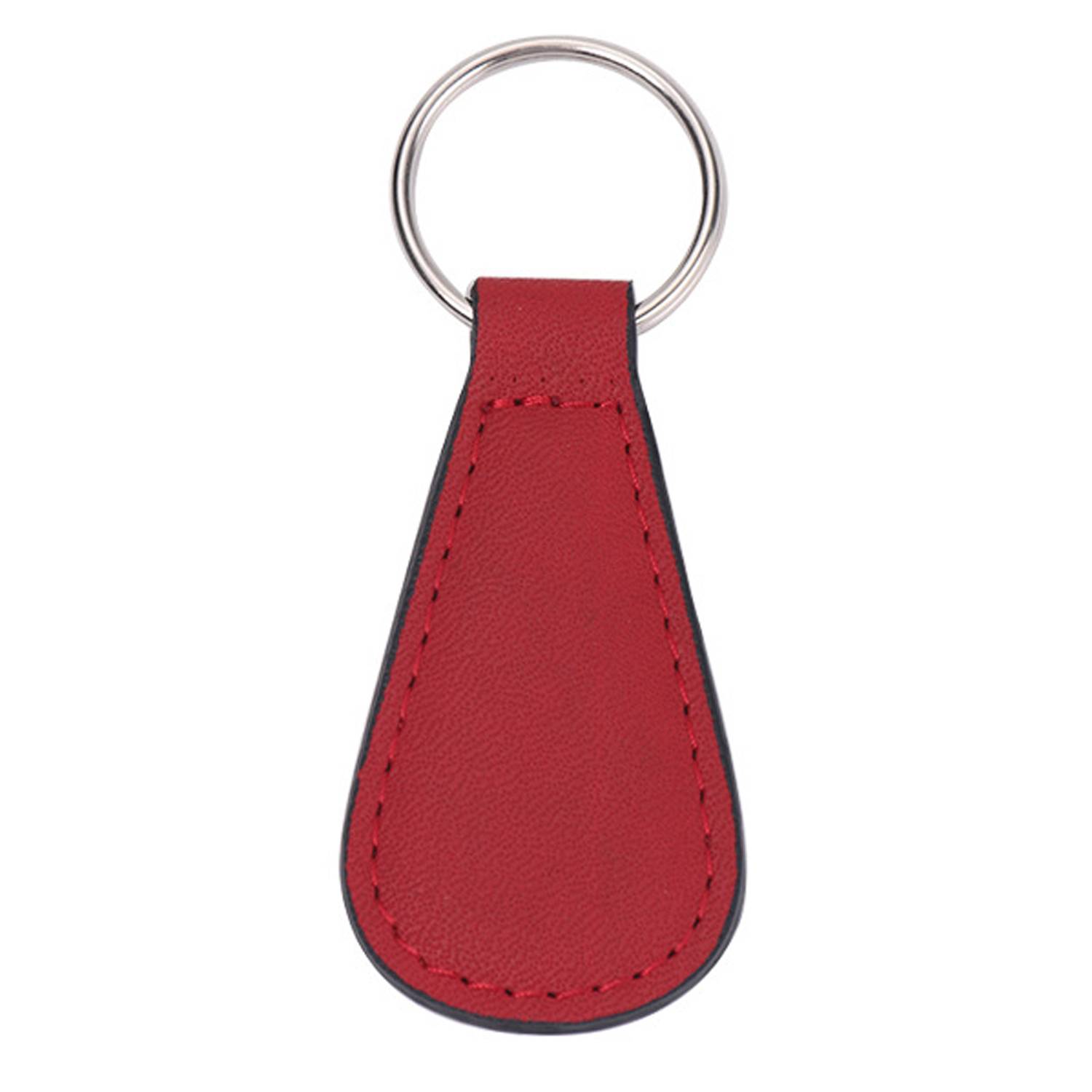 PU Leather Square Keychain 6