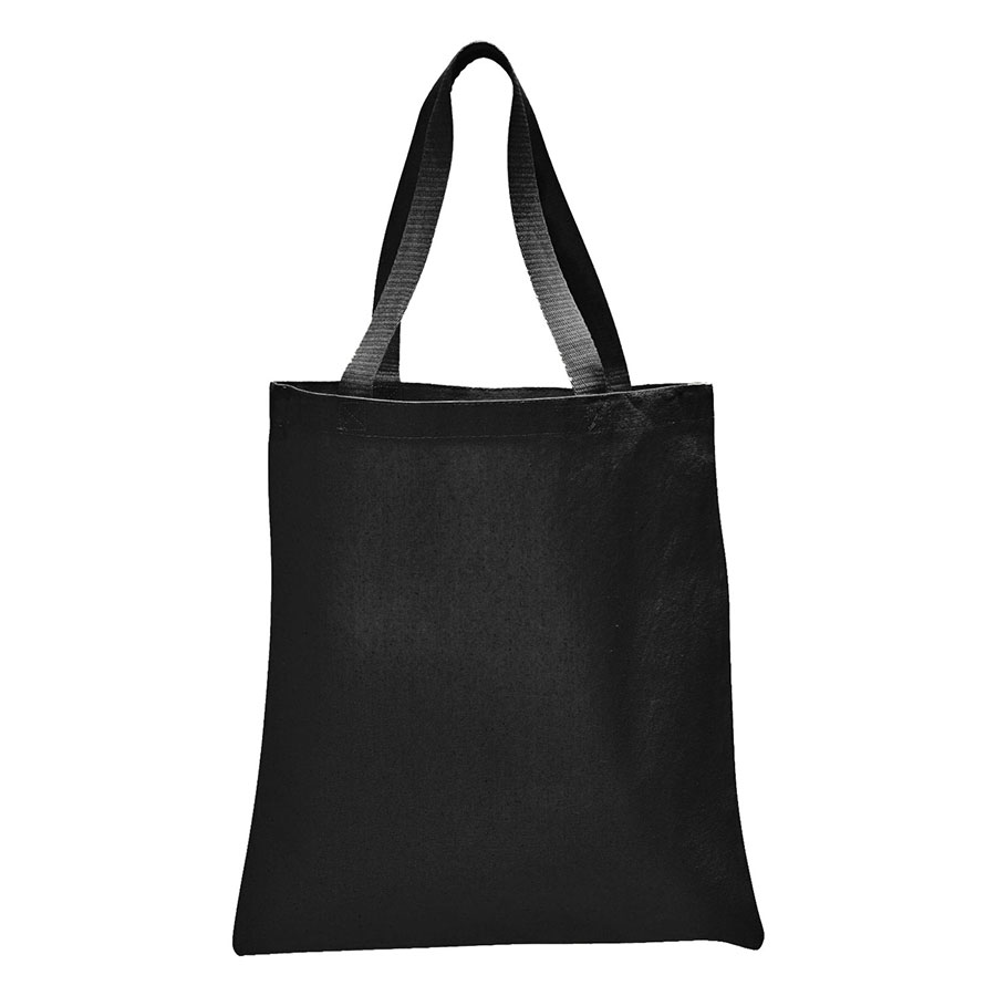 Value 6 oz Cotton Canvas Tote Bag - 15"W x16"H x 3"D x 22