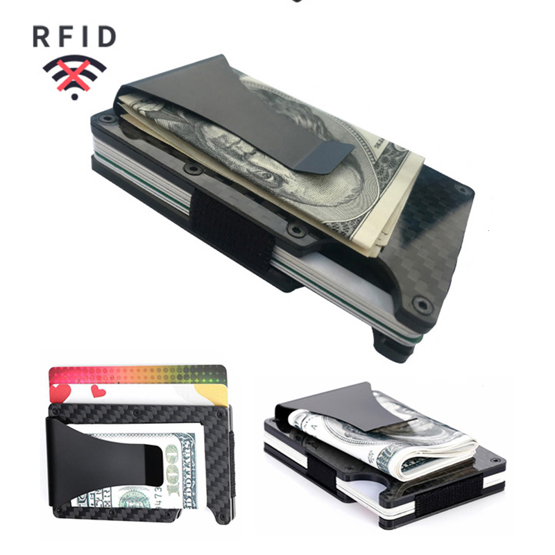 RFID Carbon Fiber Card Wallet 1
