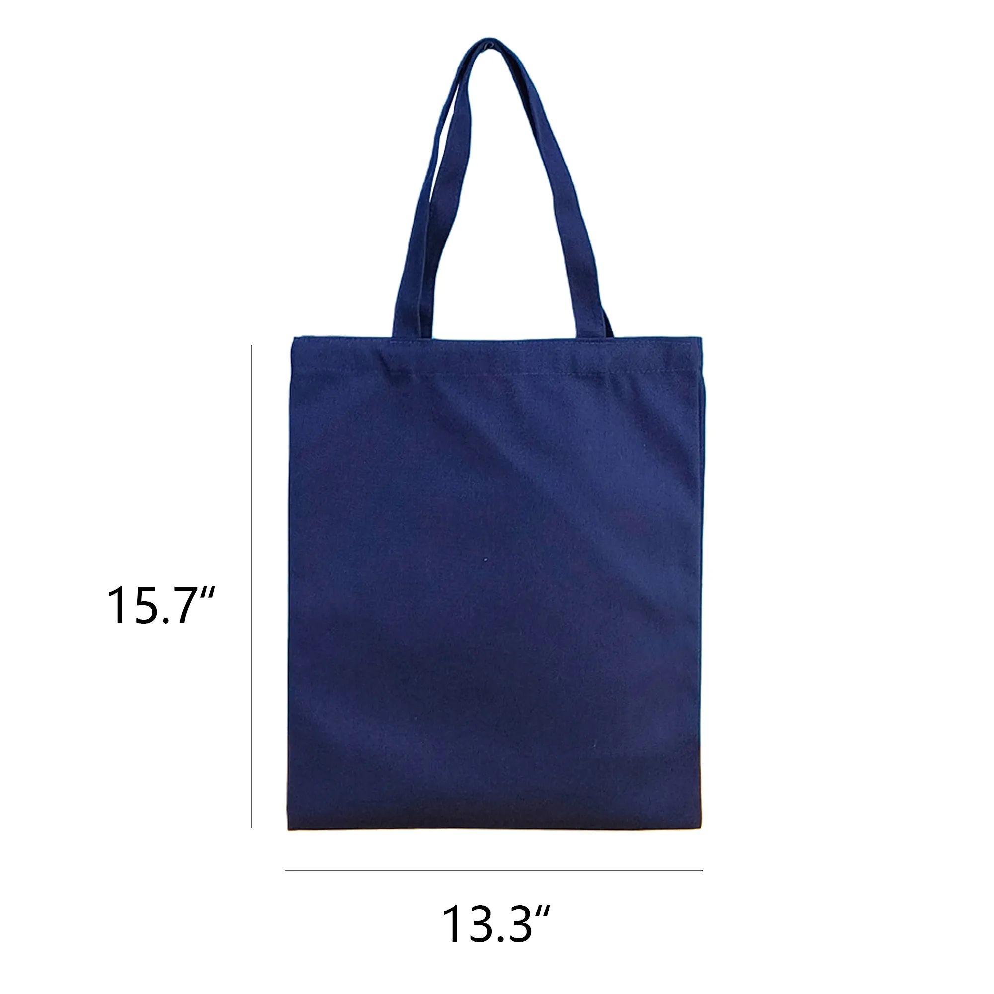 Heavyweight Cotton Canvas Tote Bag w/Web Handles, custom tote bag with logo imprint 6