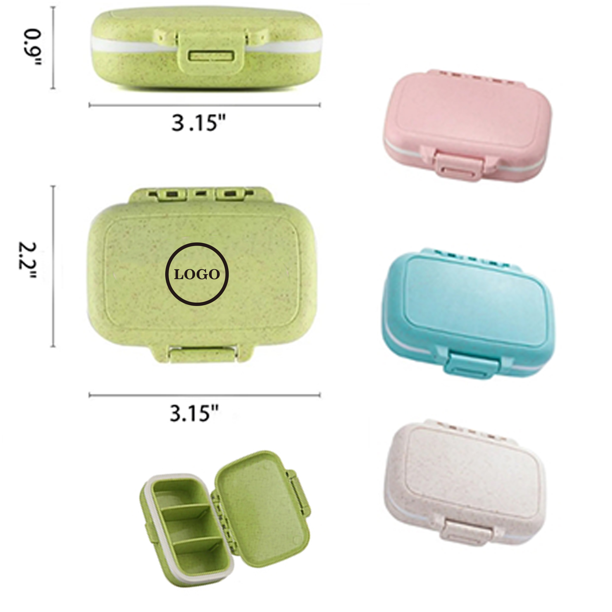 Versatile Portable Pill Organizer 2